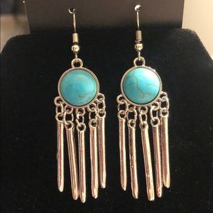 Paparazzi Crackled Stone Earrings